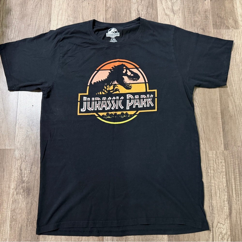 Black Jurassic Park T-Shirt